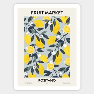 Fruit market Positano Sticker